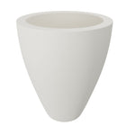 GARDRA Polyester plantenbak Ø 68x80 cm - Zuiver Wit (RAL 9010) - Doika - Plantenbak - GARDRA -  - DOIKA-DP-2 9010