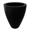 GARDRA Polyester plantenbak Ø 80x100 cm - Gitzwart (RAL 9005) - Doika - Plantenbak - GARDRA -  - DOIKA-DP-4 9005