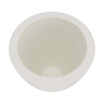 GARDRA Polyester plantenbak Ø 80x100 cm - Zuiver Wit (RAL 9010) - Doika - Plantenbak - GARDRA -  - DOIKA-DP-4 9010