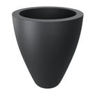GARDRA Polyester plantenbak Ø 80x100 cm - Zwartgrijs RAL (7021) - Doika - Plantenbak - GARDRA -  - DOIKA-DP-4 7021