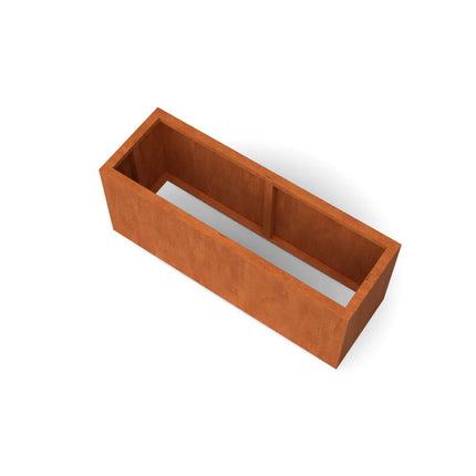 Geroba Artesa cortenstalen plantenbak zonder bodem 150x50x60cm 53kg - Doika - Plantenbak - Geroba - ArtesaZB16