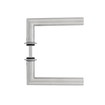 Intersteel Deurkruk Jura met minimalistische rozet rvs geborsteld - Doika - Deurkrukken op rozet - Intersteel - 8714186558027 - 35,092,002