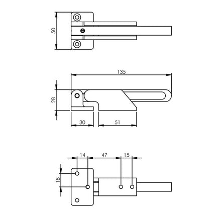 Intersteel Kierstandhouder binnendraaiend Curve rvs geborsteld - Doika - Kierstandhouders - Intersteel - 8714186289341 - 35,480,050