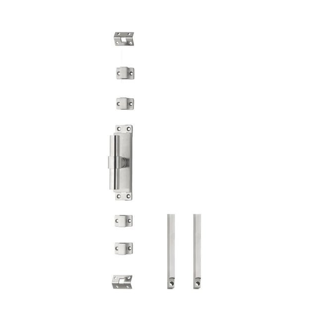 Intersteel Kruk - espagnolet links T - recht met stangenset 2x 1245 mm rvs geborsteld - Doika - Deurespagnoletten - Intersteel - 8714186540657 - 0035.562048B