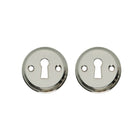 Intersteel Rozet sleutelgat schroefgat nikkel - Doika - Rozetten - Intersteel - 8714186648513 - 18,317,386