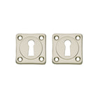 Intersteel Rozet sleutelgat vierkant nikkel mat - Doika - Rozetten - Intersteel - 8714186648339 - 19,318,386