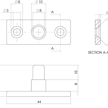 Intersteel Stelpen nikkel mat - Doika - Raamuitzetters - Intersteel - 8714186045749 - 19,561,589