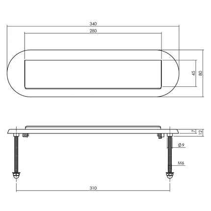 Intersteel Voordeurset veiligheidsbeslag SKG*** rond rozet rvs geborsteld met kerntrekbeveiliging - Doika - Voordeurbeslag set - Intersteel - 8714186408346 - 35,405,790