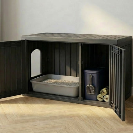 Kattenhuis Lilou Zwart