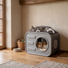 Kattenhuis Mila Grijs