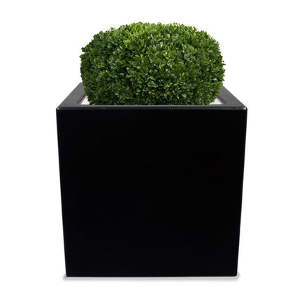 Polyester plantenbak 70x70x70 cm - Zwartgrijs - Doika - Plantenbak - Doika - DOIKA - AP - 04