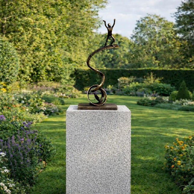 Sculptuur Reach For The Sky Brons - Doika - Bronzen beeld - Thermobrass - 5410807030684 - AN3068BR-BI