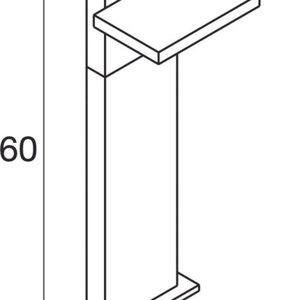 SLV Buitenlamp ABRIDOR IP65 Antraciet - Doika - Buitenverlichting - SLV - 4024163298575 - 1008542