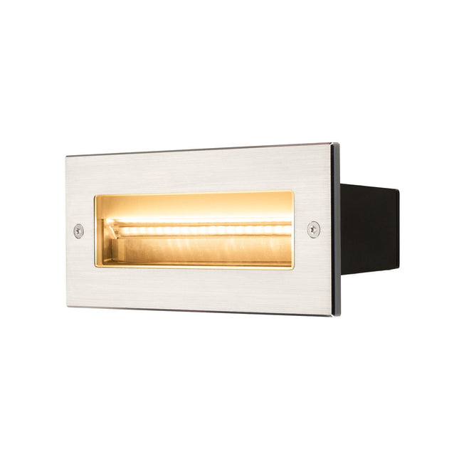 SLV Buitenlamp BRICK IP65 Roestvrij Staal - Doika - Buitenverlichting - SLV - 4024163164467 - 233650