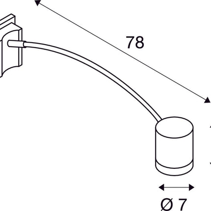 SLV Buitenlamp MYRA DISPLAY IP55 Antraciet - Doika - Buitenverlichting - SLV - 4024163140355 - 233135