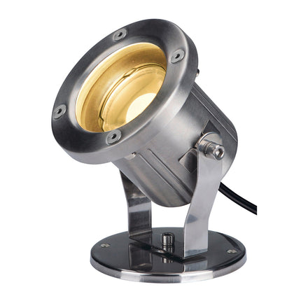 SLV Buitenlamp NAUTILUS 10 SPOT LED IP55 Roestvrij Staal - Doika - Buitenverlichting - SLV - 4024163221931 - 1001962