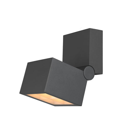 SLV Buitenlamp S - CUBE IP65 Antraciet - Doika - Buitenverlichting - SLV - 4024163278041 - 1007458