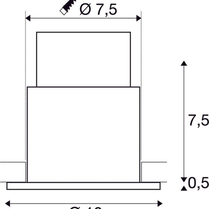 SLV Buitenlamp VARU IP20/IP65 Zwart - Doika - Buitenverlichting - SLV - 4024163221689 - 1001930