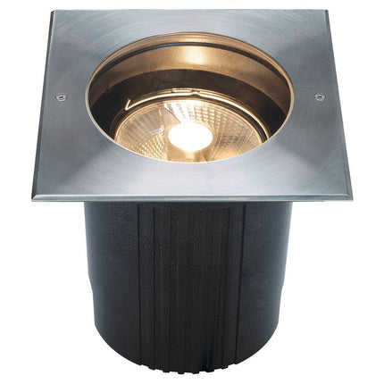 SLV Buitenlamp DASAR® 215 IP67 Roestvrij Staal - 21,5x21,5x16 cm