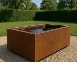 Vijver cortenstaal 200x100x60cm 133kg - Doika - Vijver - Geroba -  - EstaniAC4