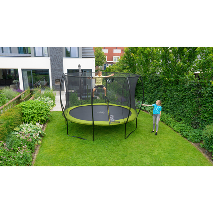 EXIT Trampoline Silhouette ø305cm - vert