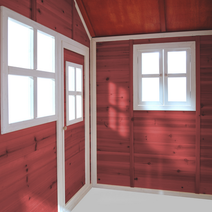 EXIT Cabane en bois Loft 150 - rouge