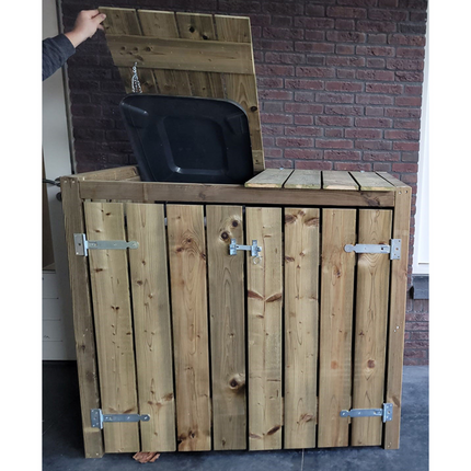 Volente Clicko Conversion 2x 240 Liter 133,5x87,5x119cm Imprägniertes Holz