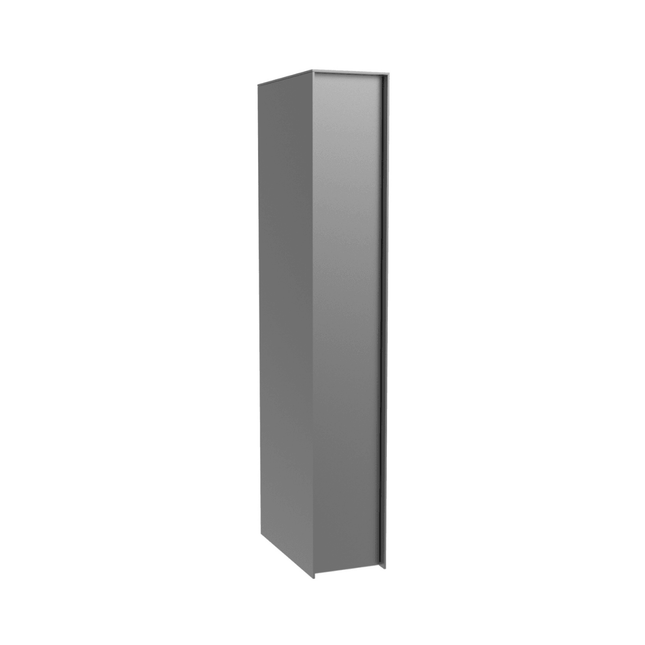 eSafe Fenix Top Medium Pakketbrievenbus Grijs aluminiumkleurig RAL 9007 - Doika BV - Pakketbrievenbus - eSafe - -