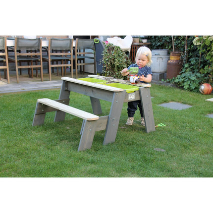 EXIT Aksent zand-, water- en picknicktafel (1 bankje) - Doika BV - Zand- en watertafels - EXIT Toys - 8718469468782 - 52.05.08.05