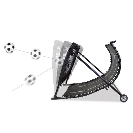 EXIT Kickback voetbal rebounder 124x90cm - Doika BV - Rebounders - EXIT Toys - 8718469466948 - 43.23.10.00