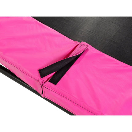 EXIT Silhouette inground trampoline 214x305cm met veiligheidsnet - roze - Doika BV - Trampoline - EXIT Toys - 8719743250666 - 12.95.70.60