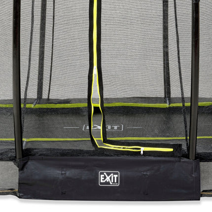 EXIT Silhouette inground trampoline 214x305cm met veiligheidsnet - zwart - Doika BV - Trampoline - EXIT Toys - 8719743250529 - 12.95.70.00