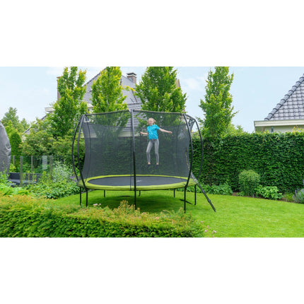 EXIT Silhouette trampoline ø427cm - groen - Doika BV - Trampoline - EXIT Toys - 8719743250260 - 12.93.14.40