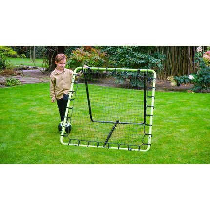 EXIT Tempo multisport rebounder 120x120cm - groen/zwart - Doika BV - Rebounders - EXIT Toys - 8719874706315 - 43.20.12.00