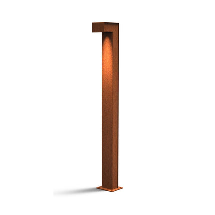 GARDD Trillar lamp cortenstaal 15x10x110cm (DxBxH) - Doika BV - Buitenverlichting - Gardd - GARDD-C2S-1100