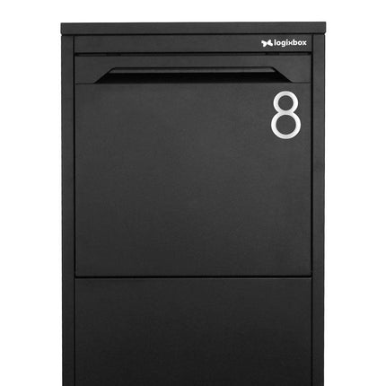 Huisnummer 8 - 3m sticker 75 mm Light - Doika BV - Huisnummer - Huisnummer - -