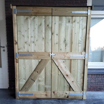 Kopie van Voldux tuinkast XL Bart 147,5x53,5x182cm (LxBxH) - Doika BV - Tuinkast - Voldux - 8720569172902 - 8720569172902