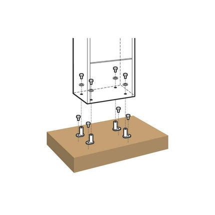 Practo Garden Brievenbus Frankfurt mat zwart - Doika BV - Brievenbus - Practo Garden - 5414045015762 - B703N