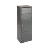 Practo Garden Pakketbrievenbus Hannover mat grijs - Doika BV - Brievenbus - Practo Garden - 5414045020278 - B720A