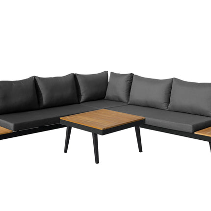 SenS-Line Loungeset Costa zwart - Doika BV - Loungeset - SenS-Line - 8720289831660 - 82064-B