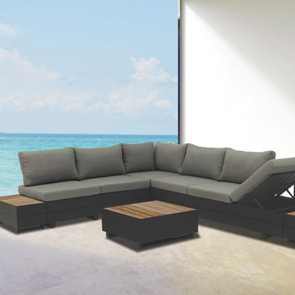 SenS-Line Loungeset Diego Zwart - Doika BV - Loungeset - SenS-Line - 8720289831653 - 82113