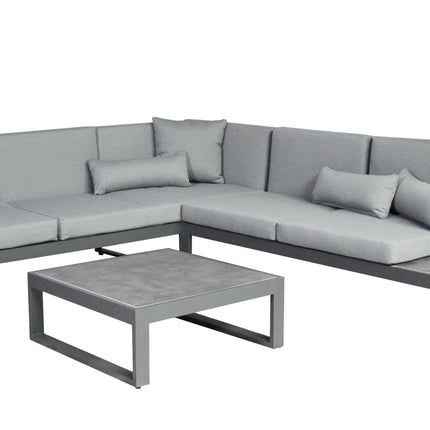 SenS-Line Malaga Loungeset aluminium - Doika BV - Loungeset - SenS-Line - 8718026015183 - 1682