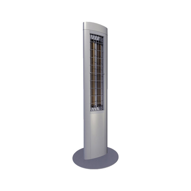 Solamagic Heater Z1 1400W Premium infraroodstraler staand Titanium - Doika BV - Heater - Solamagic - 04026911111198 - 9300179